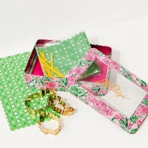 Lilly Pulitzer Cookie exchange kit New in box